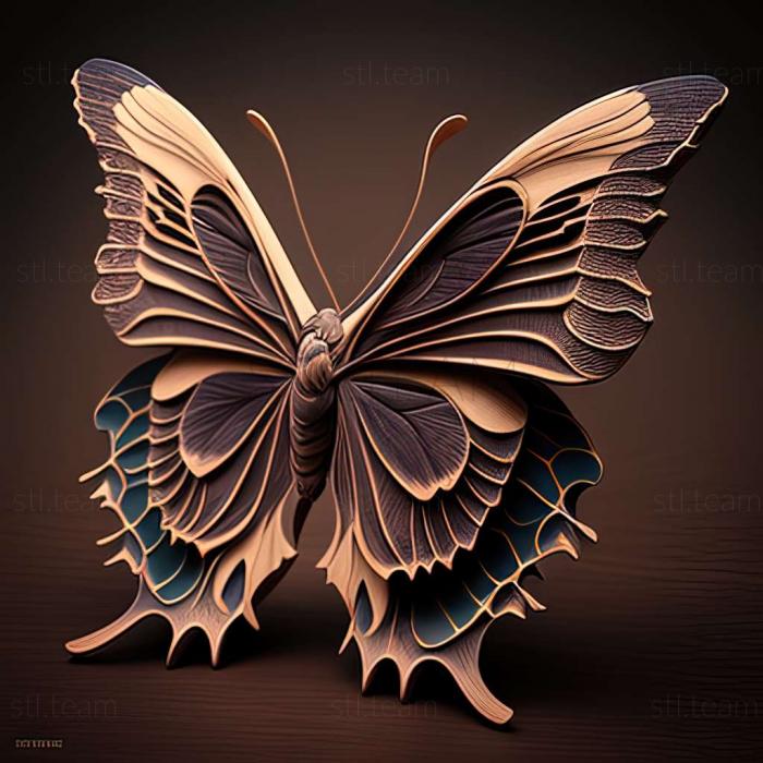 3D model Papilio joanae (STL)